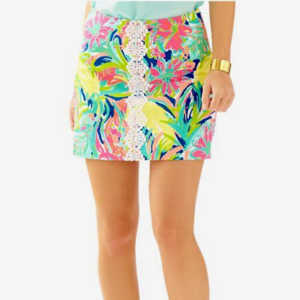 Lilly Pulitzer Casa Banana Rhea Skort